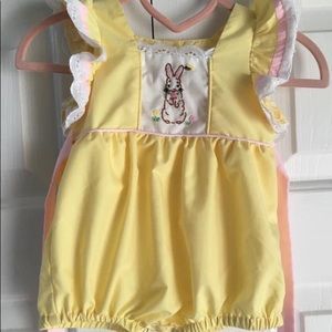 Smocked sweets romper